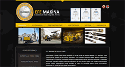 Desktop Screenshot of efemachinery.com